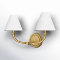 Load image into Gallery viewer, Greta Brass Wall Lamp