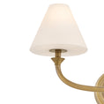 Load image into Gallery viewer, Greta Brass Wall Lamp