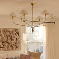 Load image into Gallery viewer, Griffin Staggered Tail Chandelier
