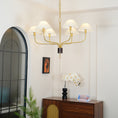 Load image into Gallery viewer, Griffin Staggered Tail Chandelier