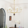 Load image into Gallery viewer, Griffin Staggered Tail Chandelier