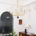 Load image into Gallery viewer, Griffin Staggered Tail Chandelier