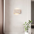 Load image into Gallery viewer, Grille Travertine wall lamp