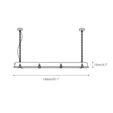 Gta Pendant Light – detail 4 — Dimension drawings 2