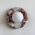 Load image into Gallery viewer, Orli Red Marble Sconce