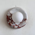 Load image into Gallery viewer, Orli Red Marble Sconce