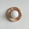 Load image into Gallery viewer, Orli Cyan Onyx Sconce
