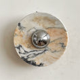 Load image into Gallery viewer, Calacatta Round Marble Sconce