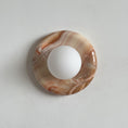 Load image into Gallery viewer, Orli Cyan Onyx Sconce