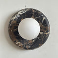 Load image into Gallery viewer, Orli Black Marble Sconce