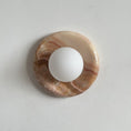 Load image into Gallery viewer, Orli Cyan Onyx Sconce