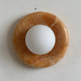 Load image into Gallery viewer, Orli Yellow Jade Sconce