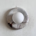 Load image into Gallery viewer, Orli Red Marble Sconce