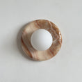 Load image into Gallery viewer, Orli Cyan Onyx Sconce