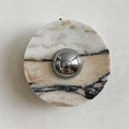 Load image into Gallery viewer, Calacatta Round Marble Sconce