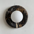 Load image into Gallery viewer, Orli Black Marble Sconce