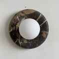 Load image into Gallery viewer, Orli Black Marble Sconce