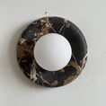 Load image into Gallery viewer, Orli Black Marble Sconce