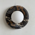 Load image into Gallery viewer, Orli Black Marble Sconce
