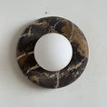 Load image into Gallery viewer, Orli Black Marble Sconce