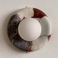 Load image into Gallery viewer, Orli Red Marble Sconce