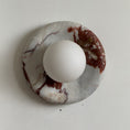 Charger l'image dans la visionneuse de la galerie, Orli Red Marble Sconce