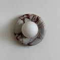 Bild in Galerie-Betrachter laden, Orli Red Marble Sconce