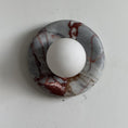 Load image into Gallery viewer, Orli Red Marble Sconce