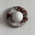 Load image into Gallery viewer, Orli Red Marble Sconce