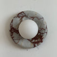 Load image into Gallery viewer, Orli Red Marble Sconce