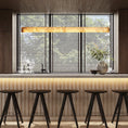 Load image into Gallery viewer, Halima Linear Alabaster Chandelier