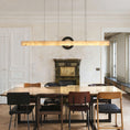 Load image into Gallery viewer, Halima Linear Alabaster Chandelier