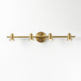 Charger l'image dans la visionneuse de la galerie, Halophane Brass Wall Lamp