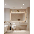 Load image into Gallery viewer, Halophane Brass Wall Lamp