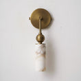 Load image into Gallery viewer, Harlin Alabaster Wall Lamp