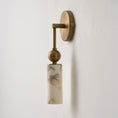 Load image into Gallery viewer, Harlin Alabaster Wall Lamp