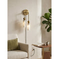 Load image into Gallery viewer, Harlin Alabaster Plug-in Wall Sconce