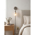 Load image into Gallery viewer, Harlin Alabaster Plug-in Wall Sconce