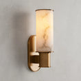 Bild in Galerie-Betrachter laden, Harlin Vertical Alabaster Sconce