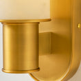 Load image into Gallery viewer, Harlin Vertical Alabaster Sconce