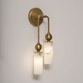 Load image into Gallery viewer, Harlin Alabaster Wall Lamp