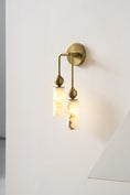 Load image into Gallery viewer, Harlin Alabaster Wall Lamp