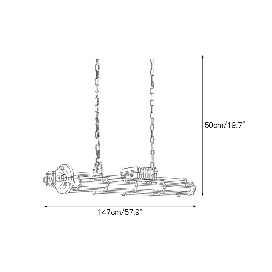 Harrington Pendant Lamp – detail 3 — Dimension drawings 1