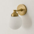 Charger l'image dans la visionneuse de la galerie, Hayes Glass Ball Wall Sconce
