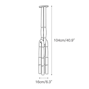 Head Antonia Pendant Lamp – detail 4 — Dimension drawings 2