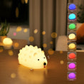 Load image into Gallery viewer, Hedgehog Timing Night Light (built-in battery)
