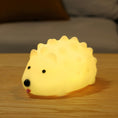 Load image into Gallery viewer, Hedgehog Timing Night Light (built-in battery)