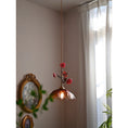 Load image into Gallery viewer, Heirloom Glass Rose Pendant Lamp