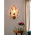 Load image into Gallery viewer, Heritage Floral Wall Lamp