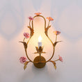Load image into Gallery viewer, Heritage Floral Wall Lamp